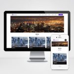 (自适应手机端)商务服务类网站模板 商业管理网站源码下载_AB模板网 - 雨点资源网