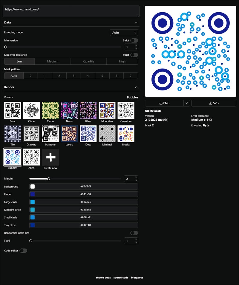 qrframe(开源在线二维码生成器网站源码) - 雨点资源网