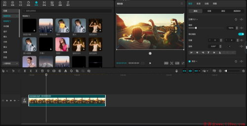 剪映专业版/剪映破jie版8.1.1/CapCut 6.1.2 视频编辑处理,免费使用素材和滤镜