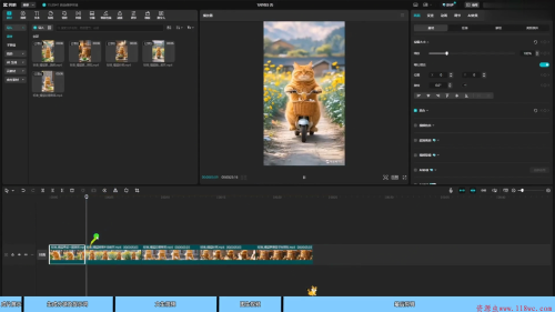 【实操教程】AI猫咪做菜视频手把手教学（运用豆包+即梦+可灵+剪映） - 雨点资源网
